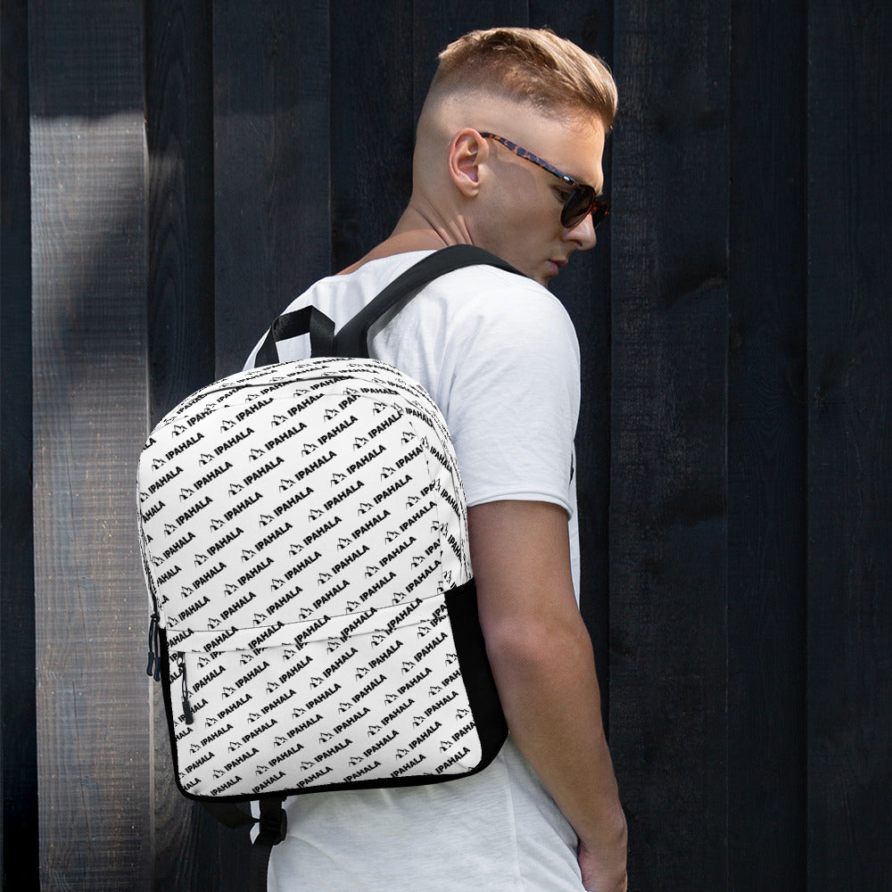 Logo Pattern Backpack