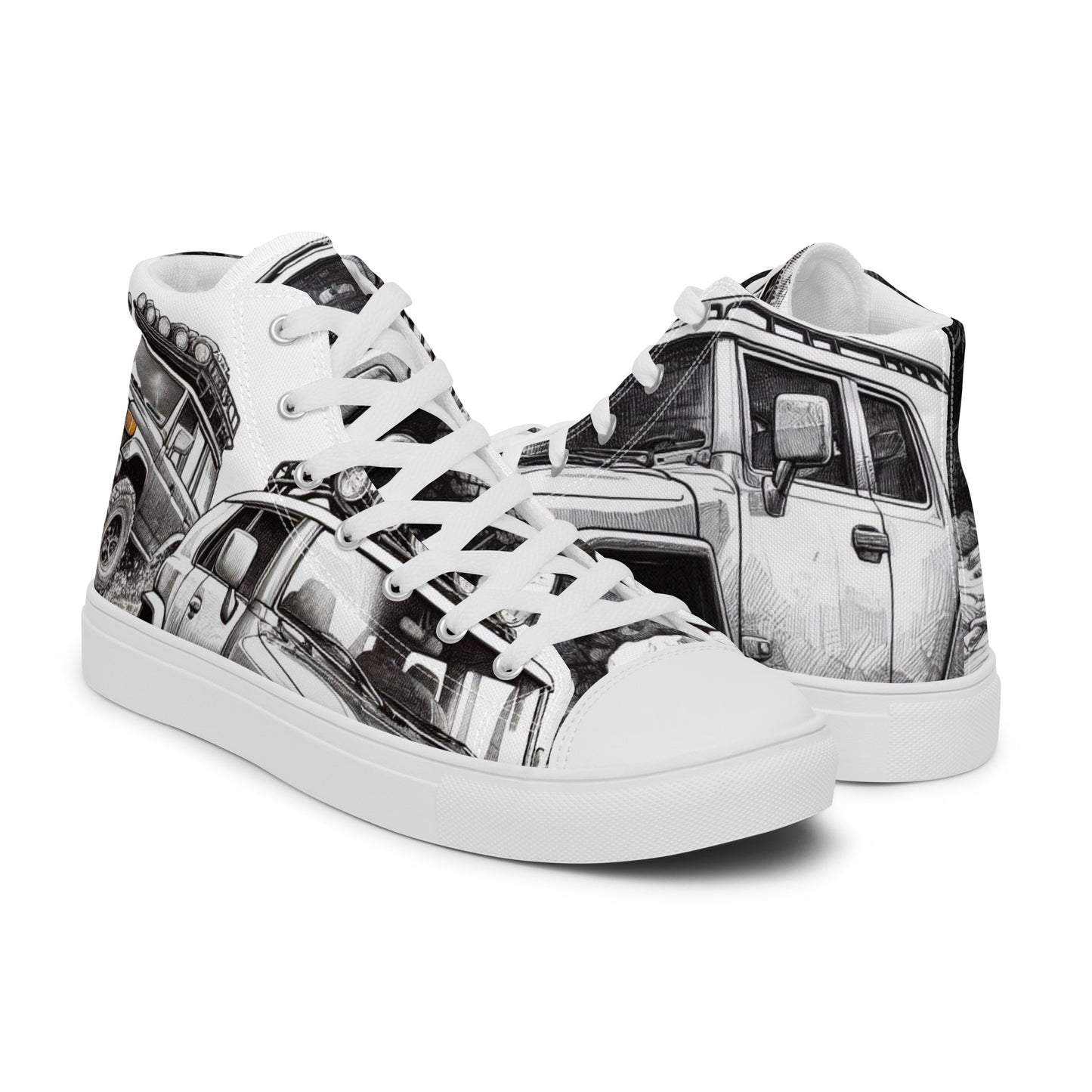Yota Offroad - Men’s high top canvas shoes