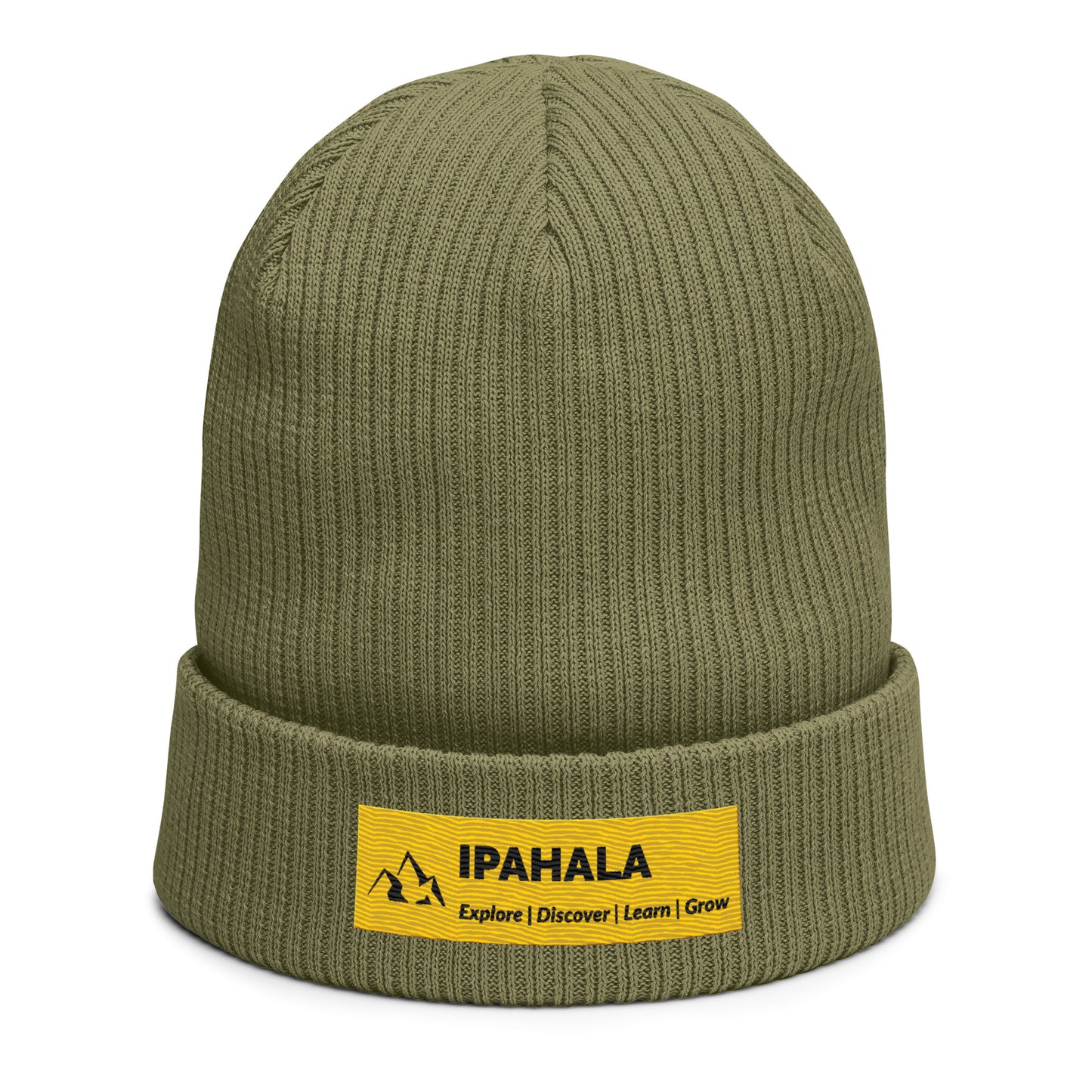 Organic ribbed beanie