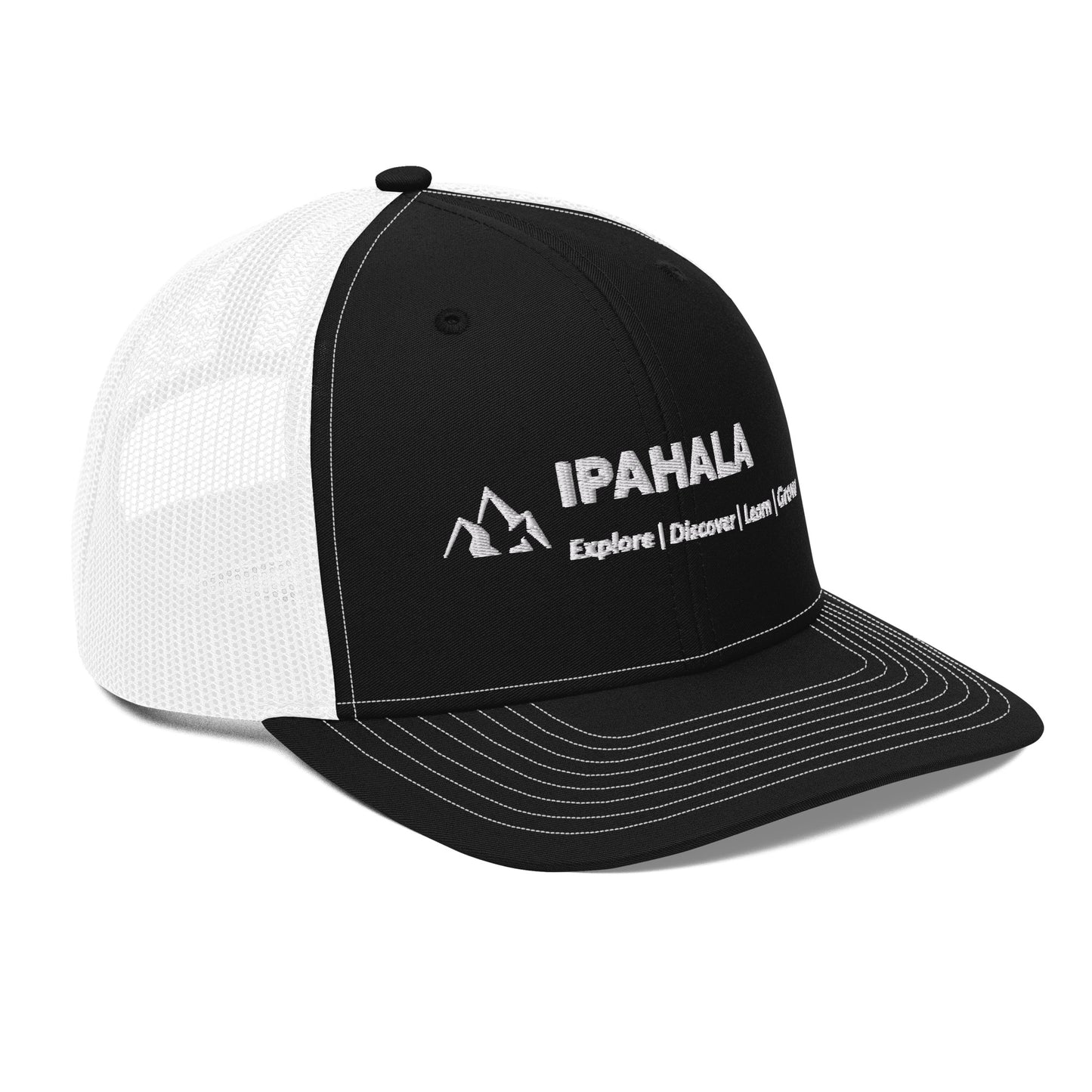 B&W White Logo - Trucker Cap