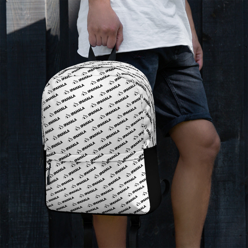 Logo Pattern Backpack