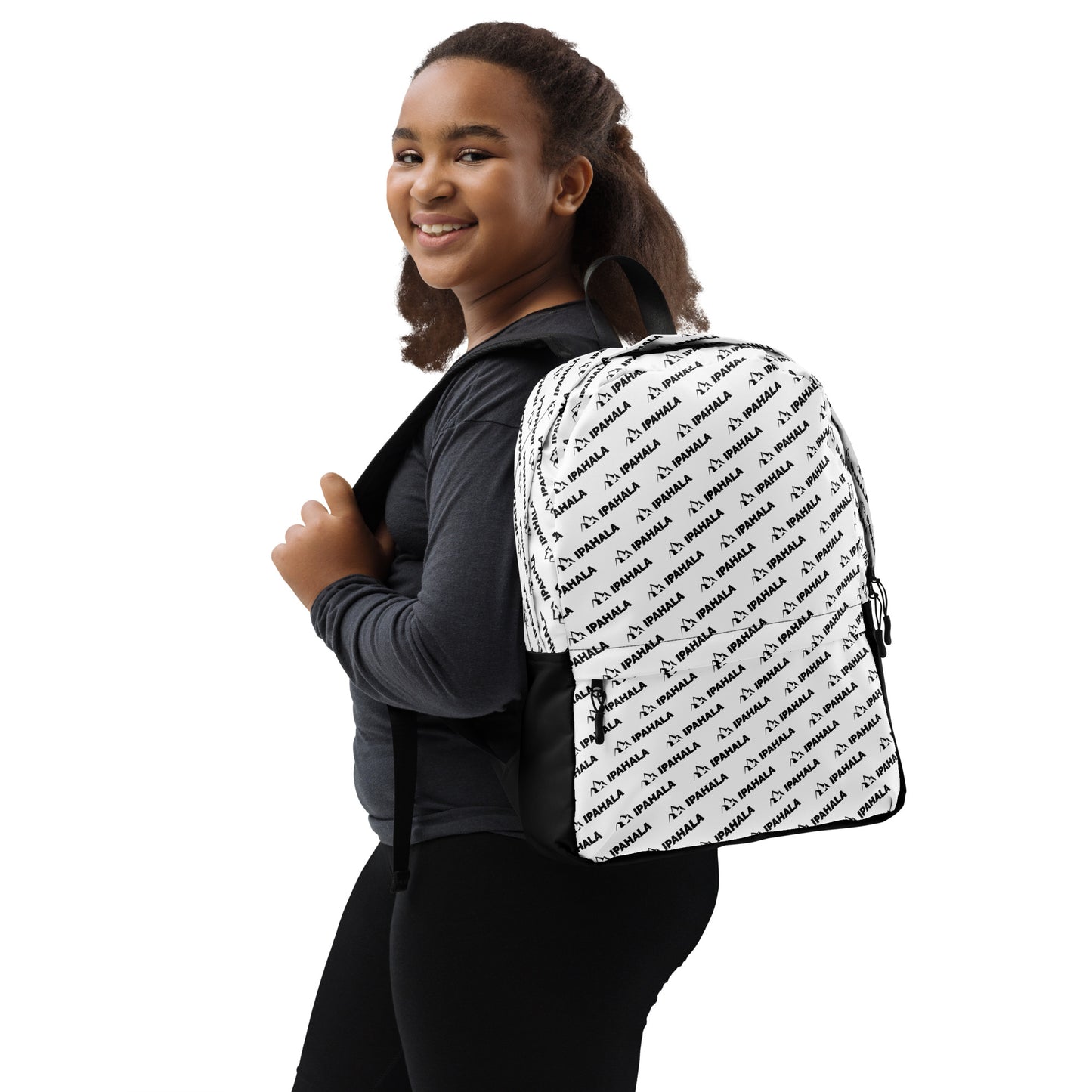 Logo Pattern Backpack