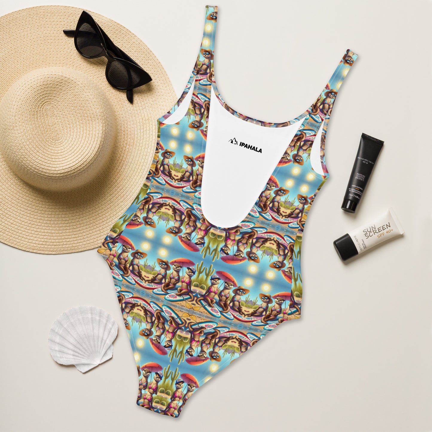 Otter Babe Trio - One-Piece Swimsuit