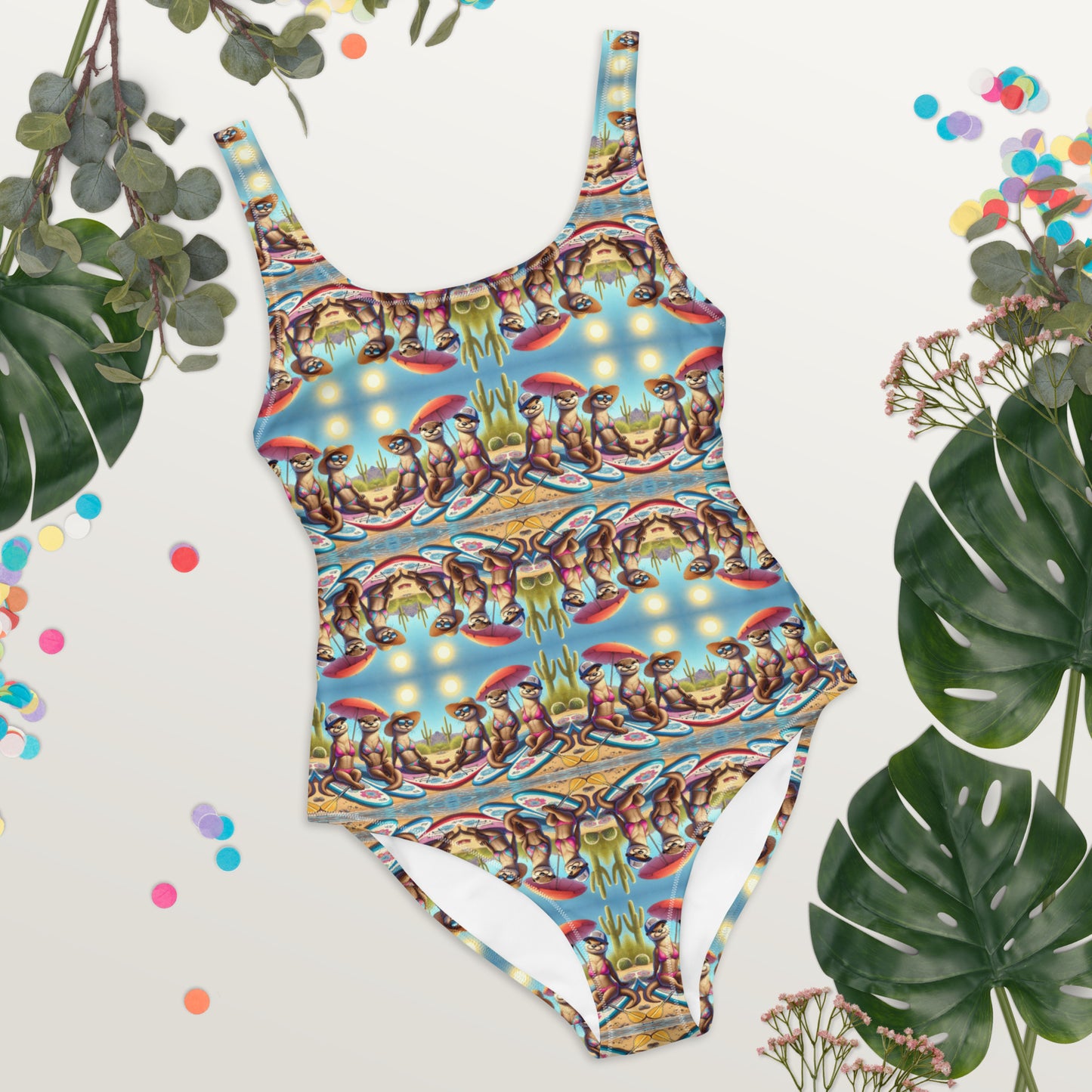 Otter Babe Trio - One-Piece Swimsuit