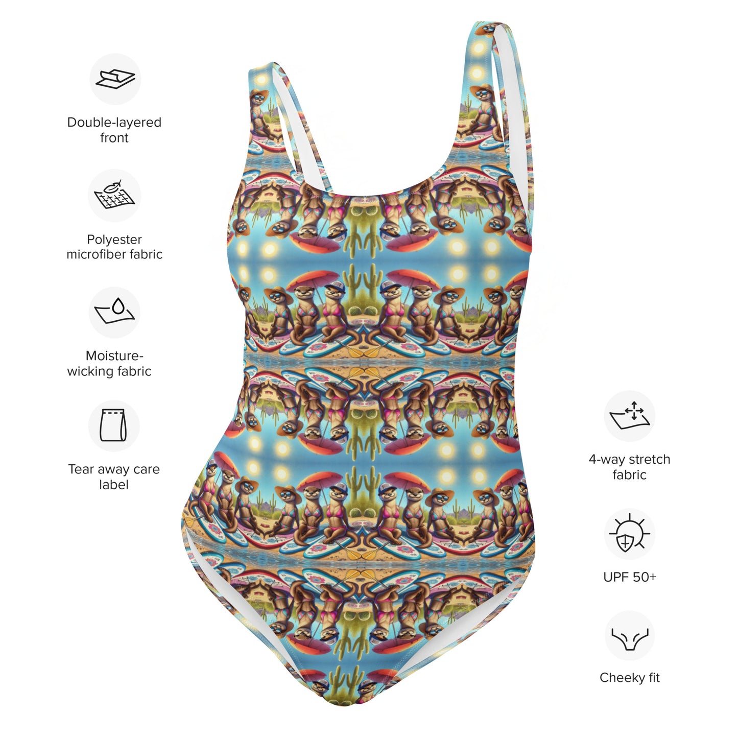 Otter Babe Trio - One-Piece Swimsuit