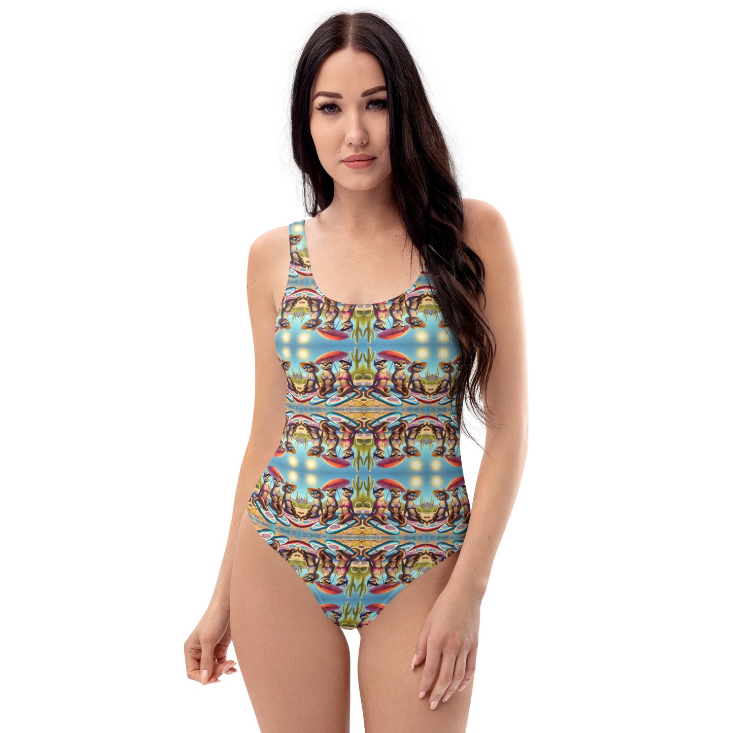 Otter Babe Trio - One-Piece Swimsuit