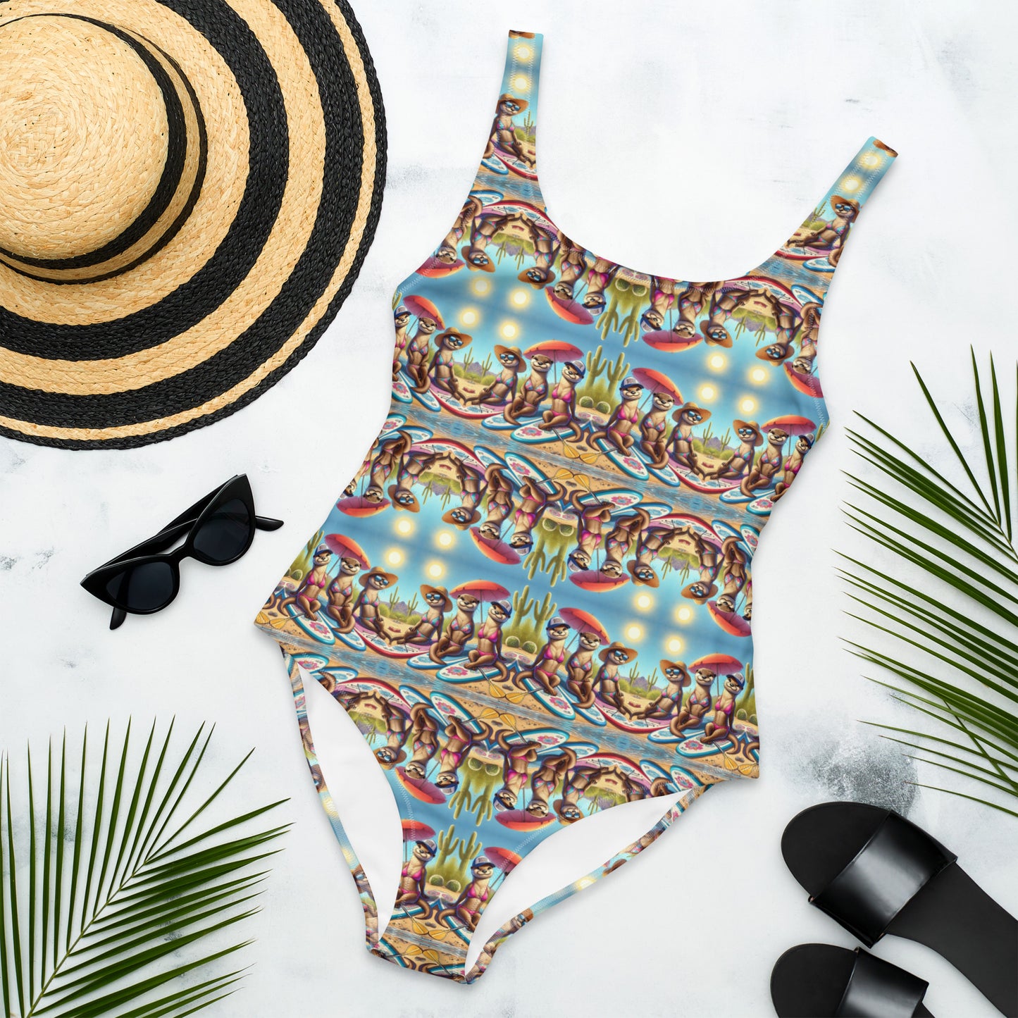 Otter Babe Trio - One-Piece Swimsuit