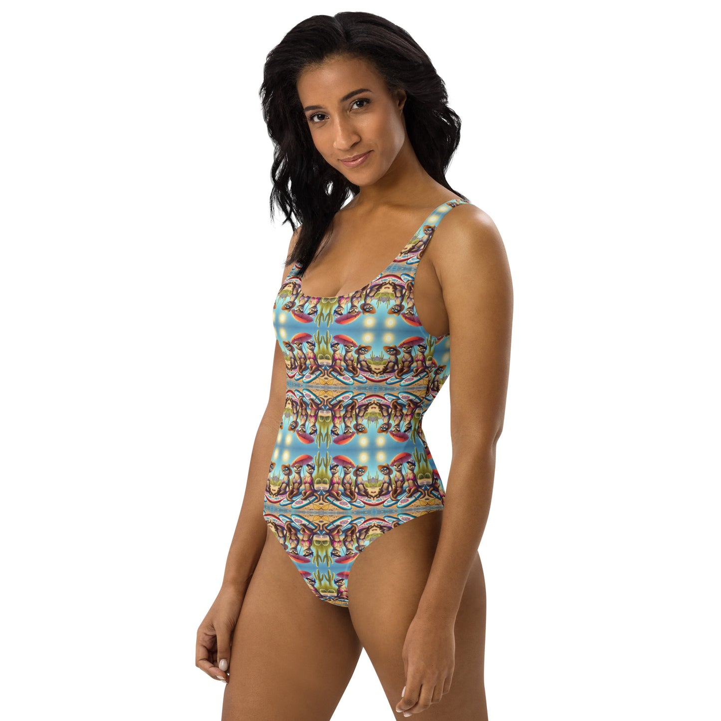 Otter Babe Trio - One-Piece Swimsuit