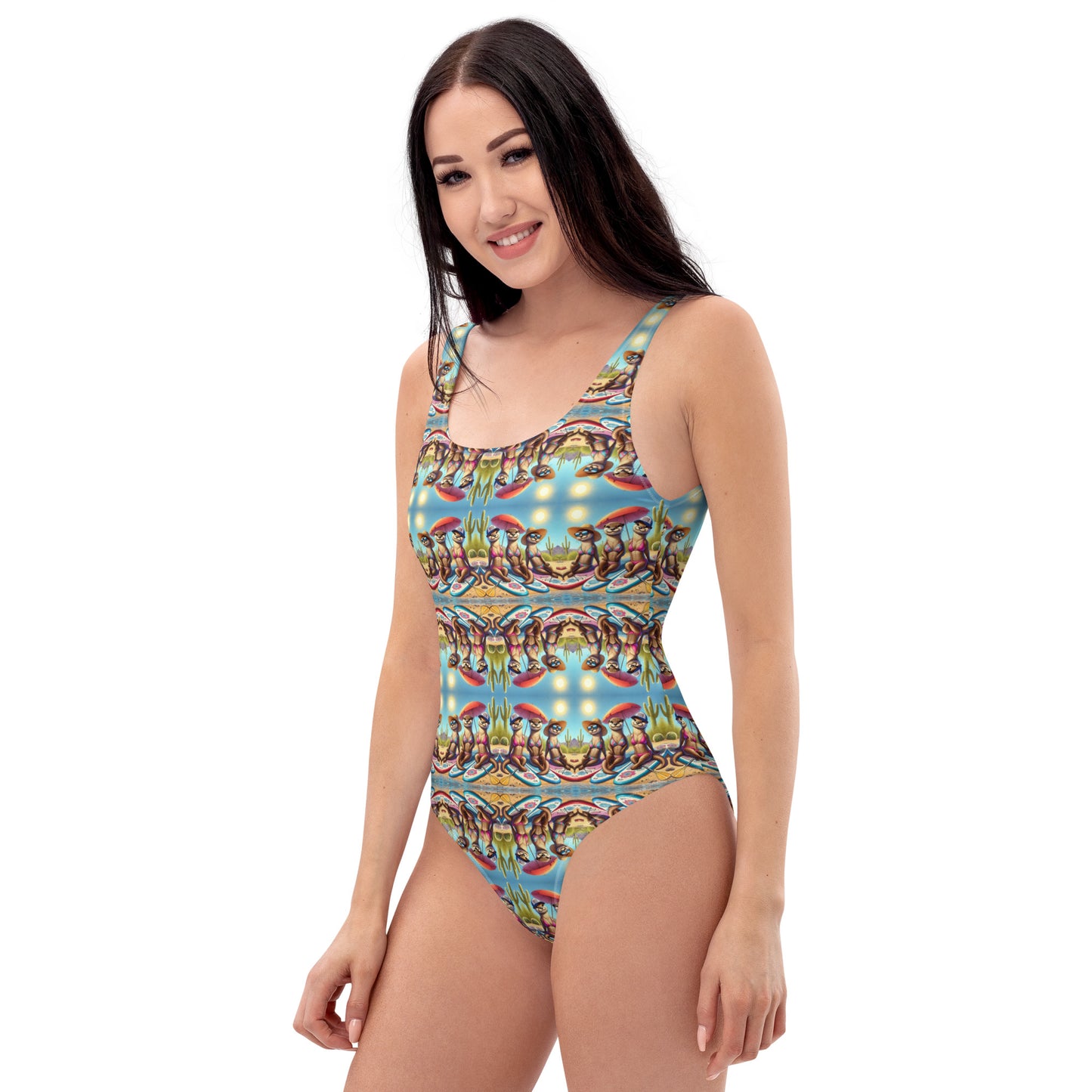 Otter Babe Trio - One-Piece Swimsuit