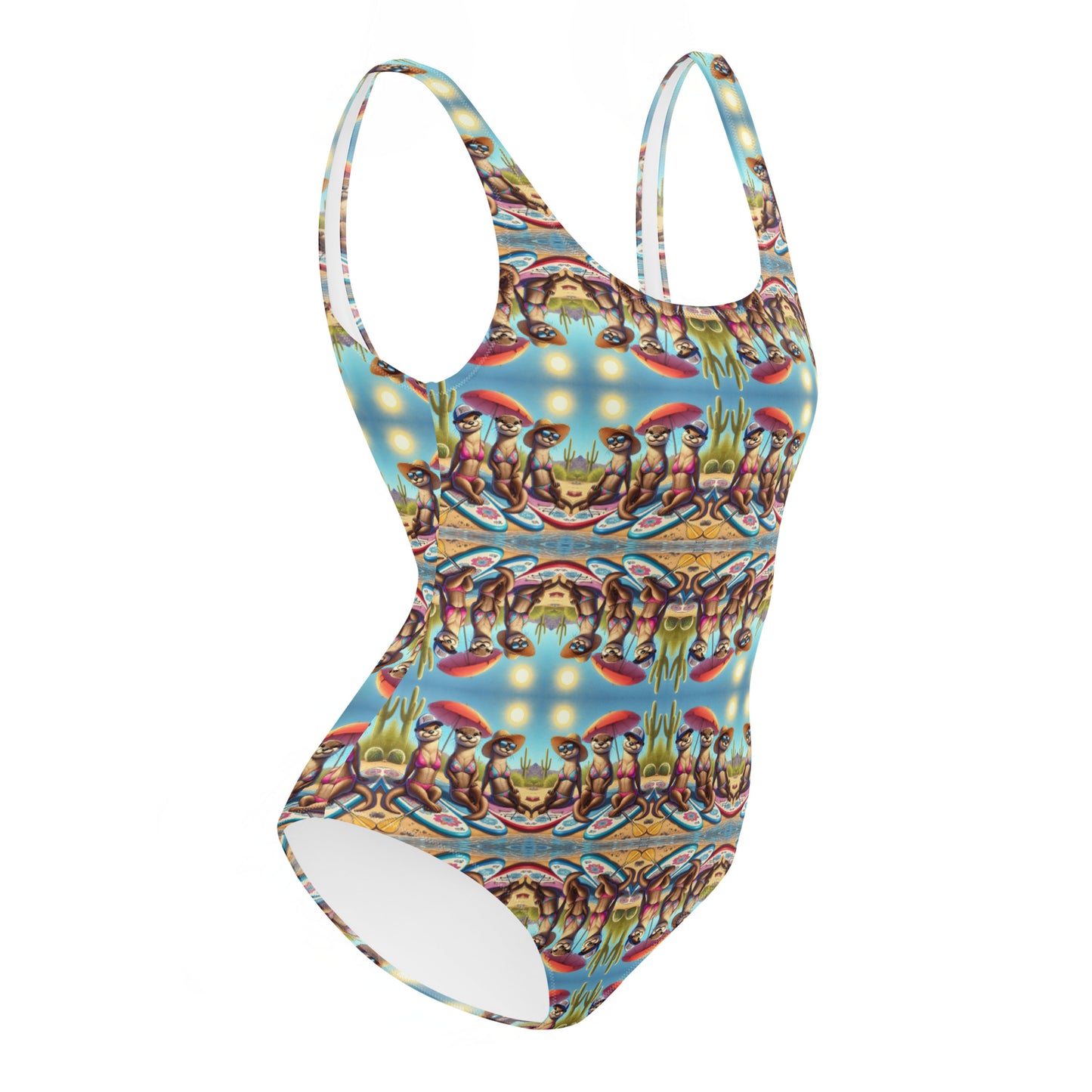 Otter Babe Trio - One-Piece Swimsuit