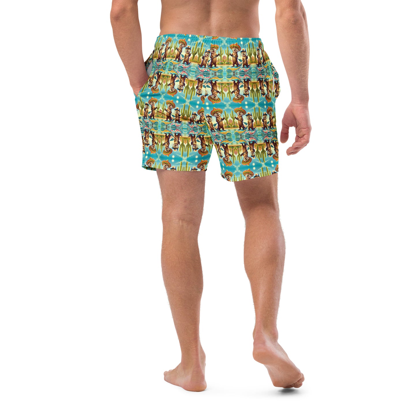 Otter Buddies - Men's swim trunks