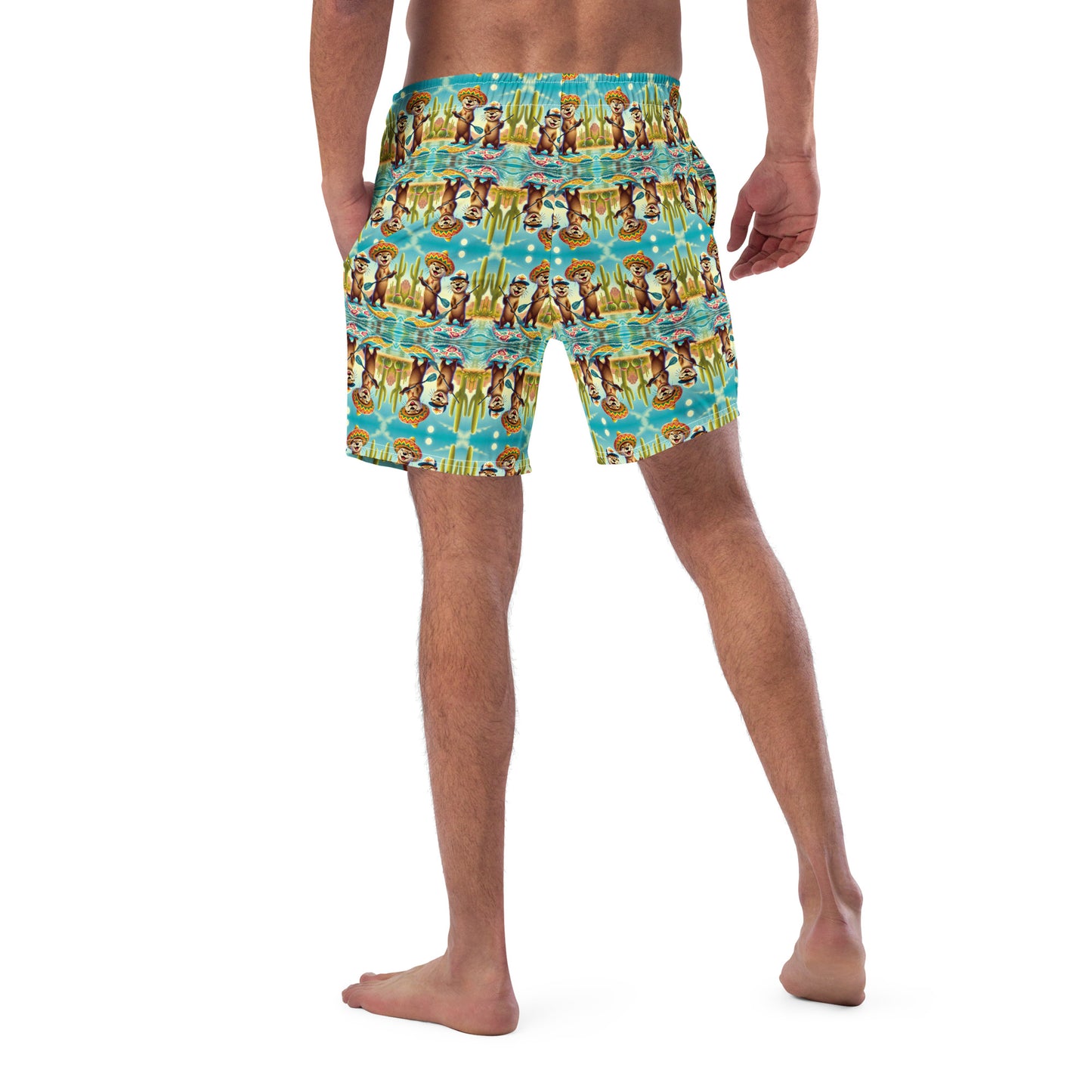 Otter Buddies - Men's swim trunks