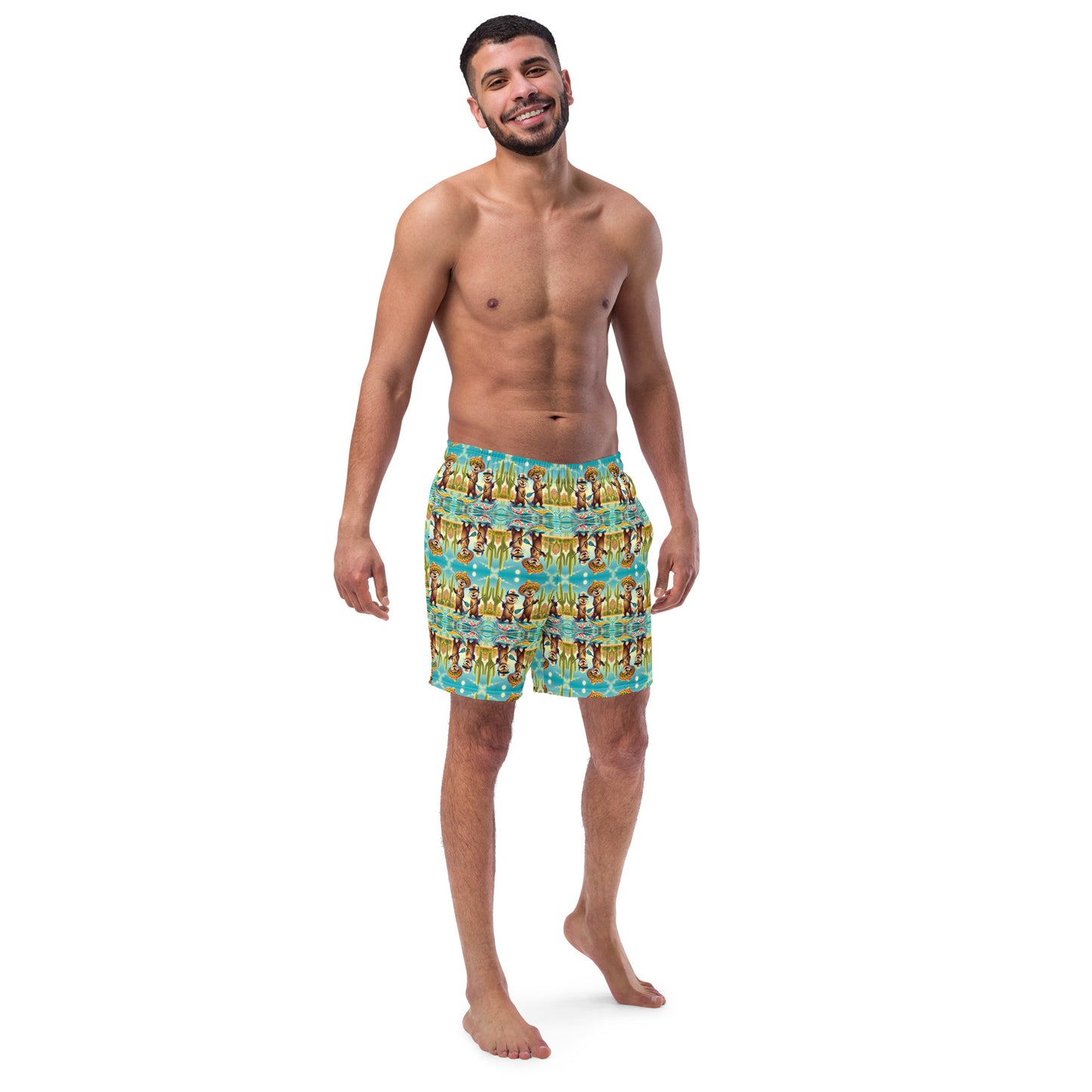 Otter Buddies - Men's swim trunks