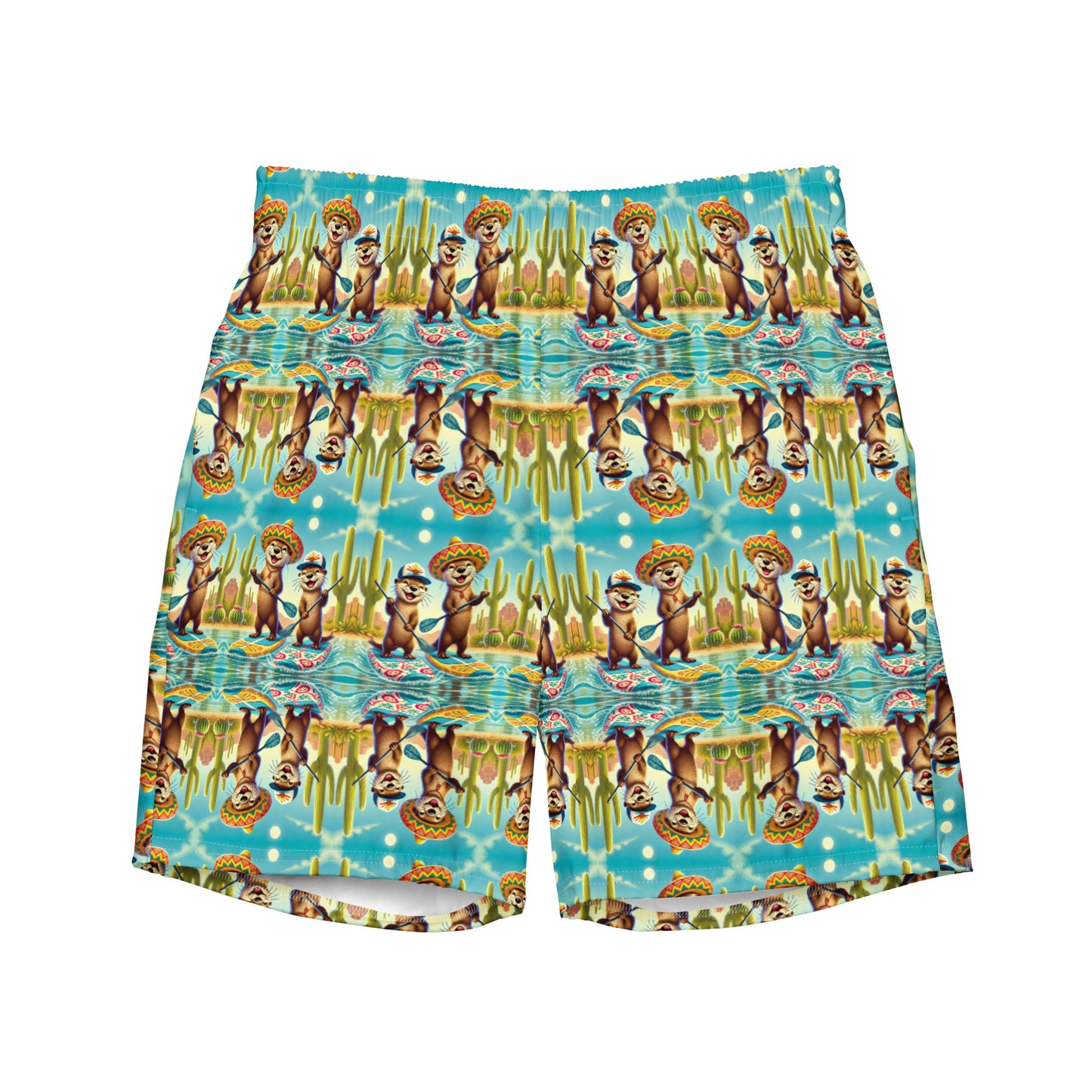 Otter Buddies - Men's swim trunks