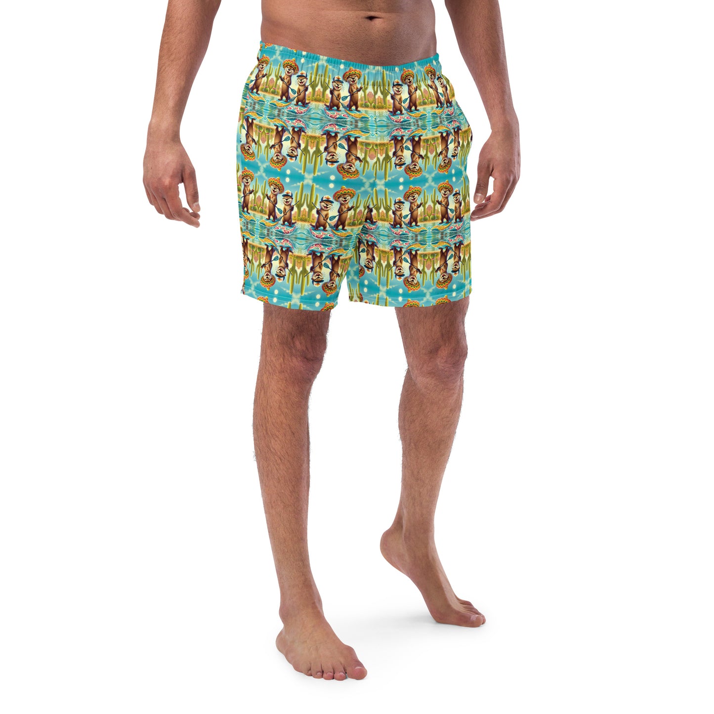 Otter Buddies - Men's swim trunks