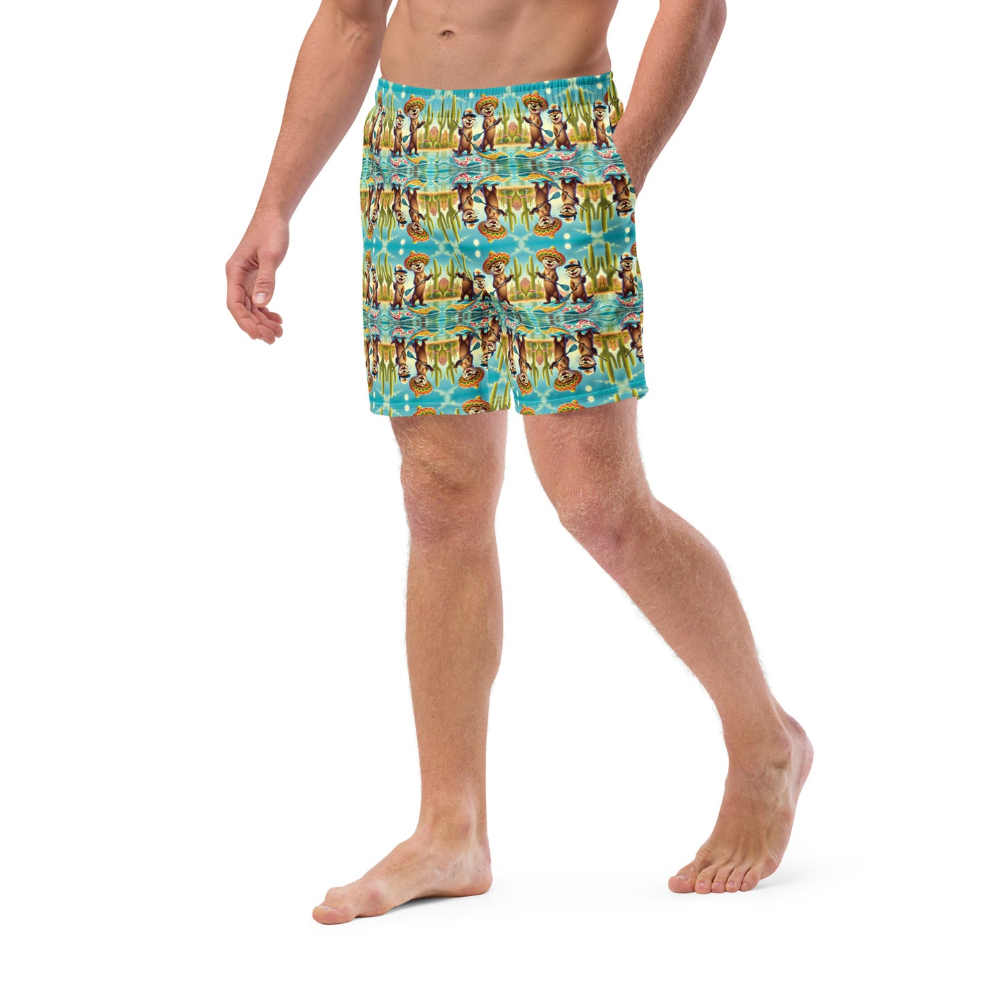 Otter Buddies - Men's swim trunks