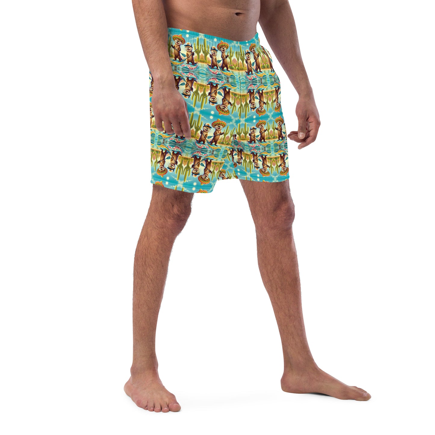 Otter Buddies - Men's swim trunks