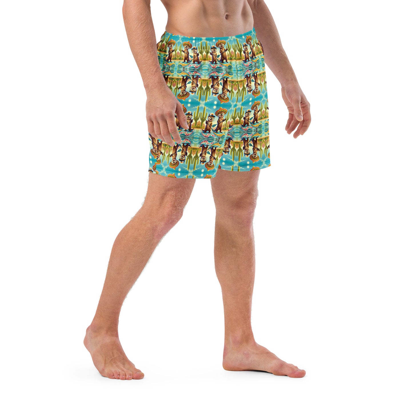 Otter Buddies - Men's swim trunks