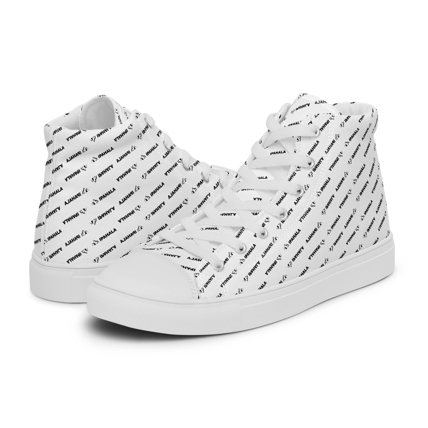 Men’s high top canvas shoes