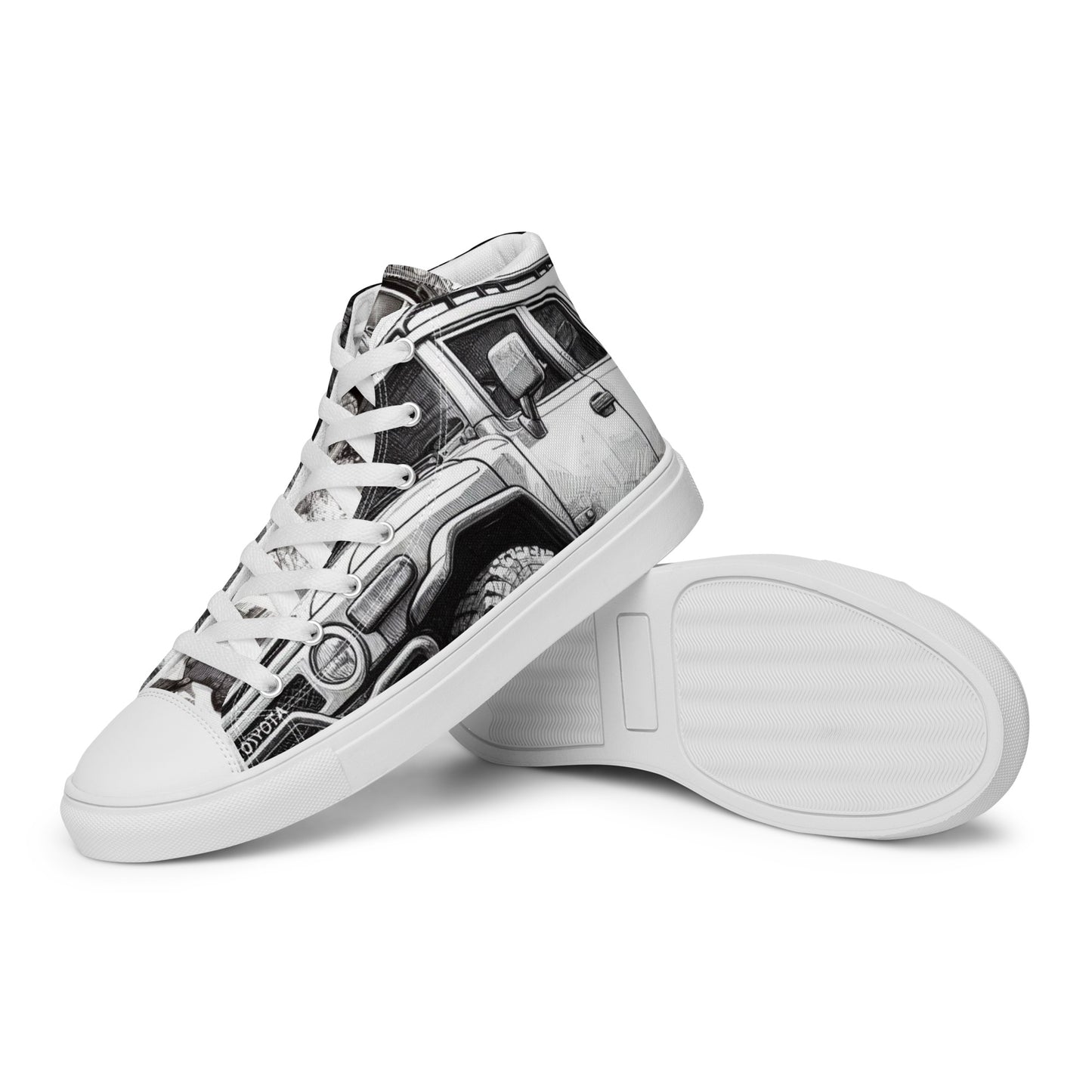 Yota Offroad - Men’s high top canvas shoes